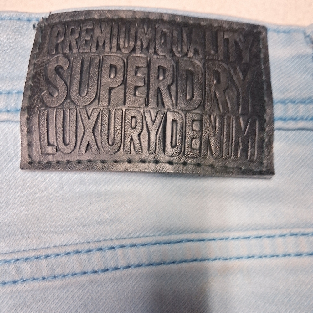 Superdry Light Blue Skinny Jeans - Picture 2 of 6
